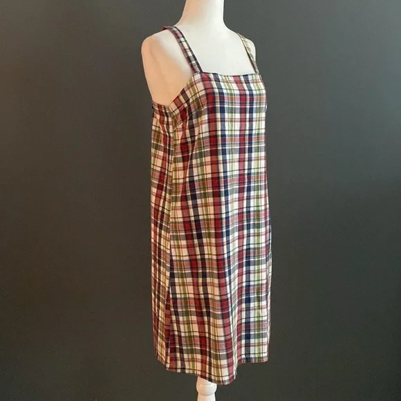 ‼️SOLD‼️Abercrombie vintage 90’s plaid jumper dress - Picture 2 of 9